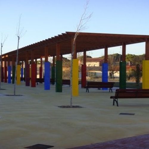 Parque en Peñafiel